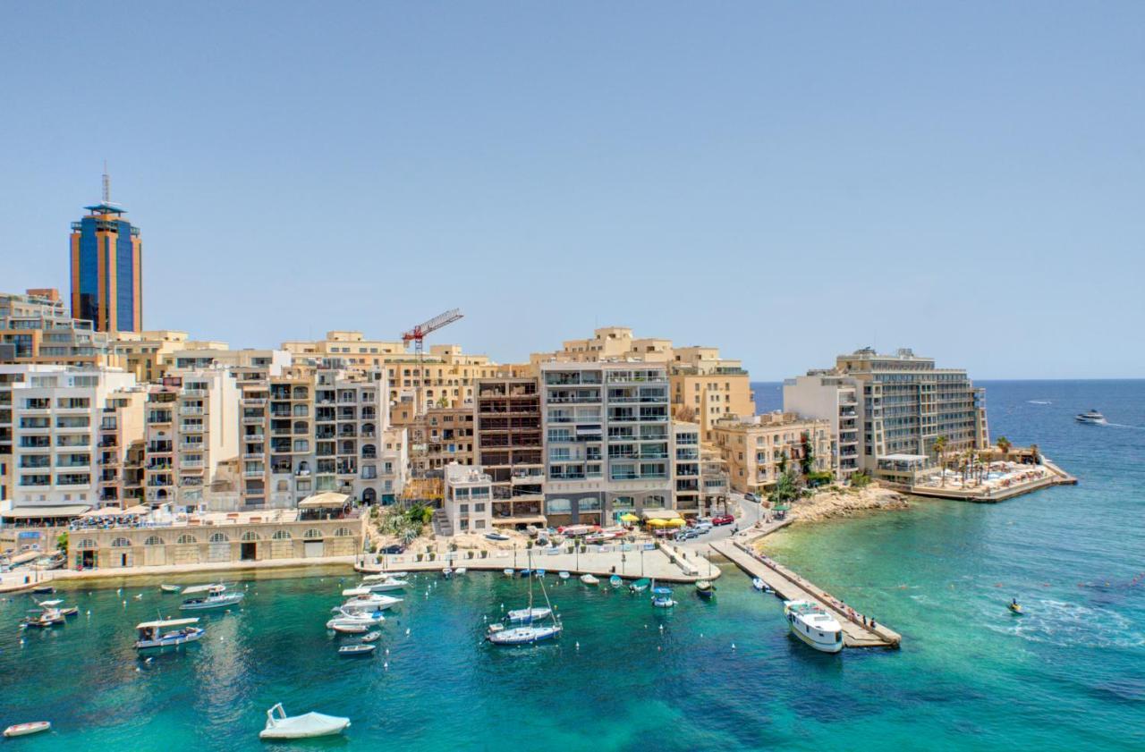 Morina Court - Seaview Apartments And Penthouse In St Julians By Shortletsmalta Сент Джулианс Экстерьер фото
